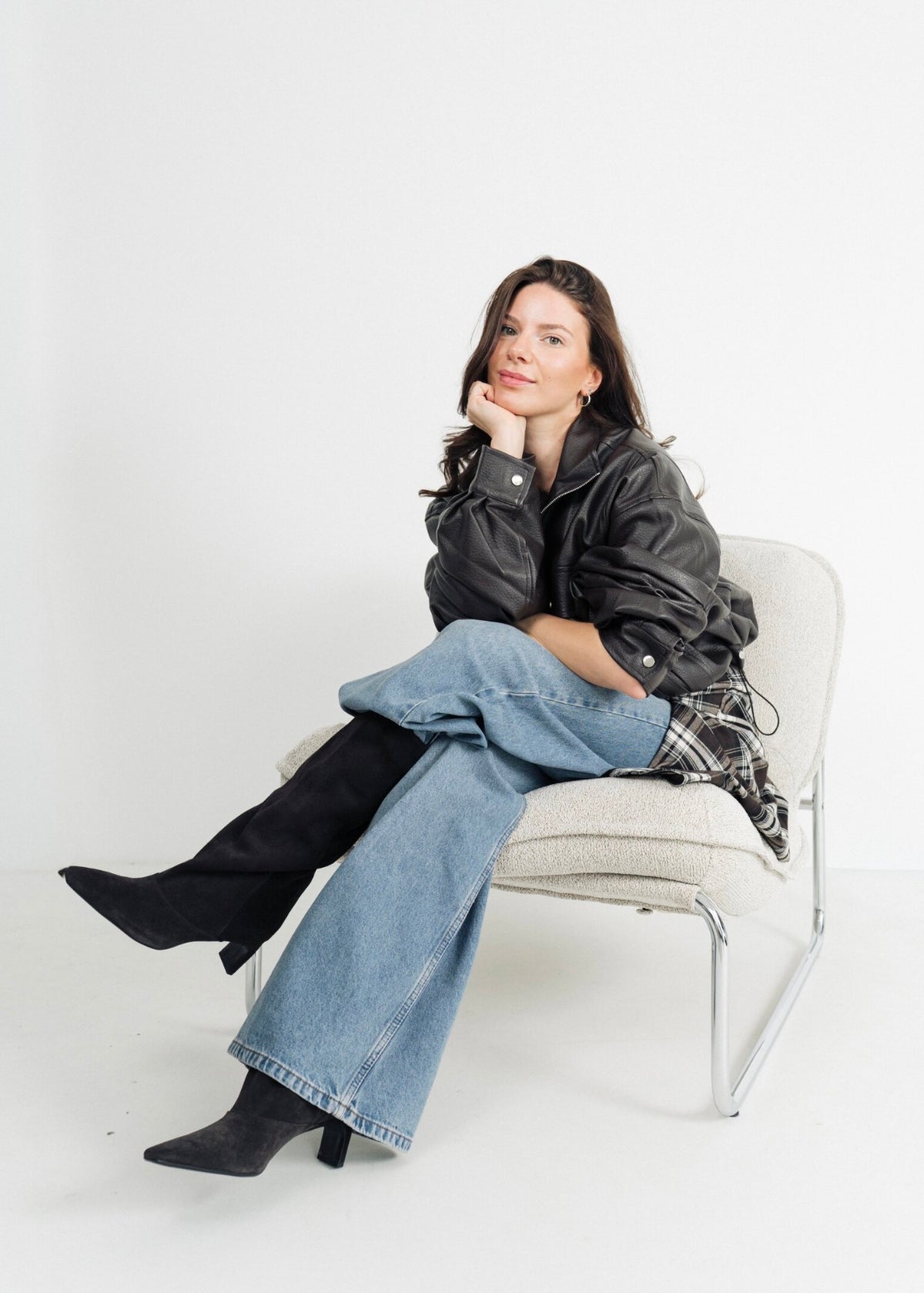 BAD HABIT Jacket Braun