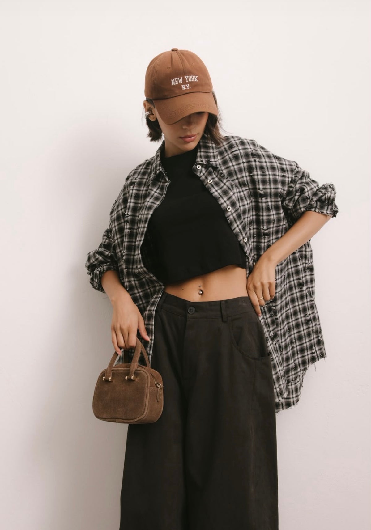 Blackout check Flanellhemd