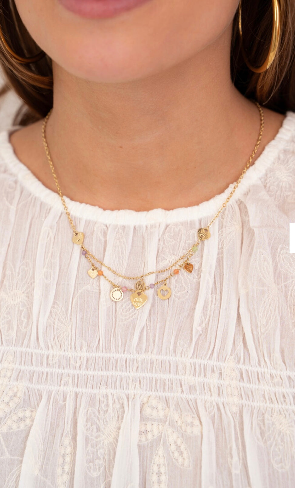 Kette mit Herz Charmes