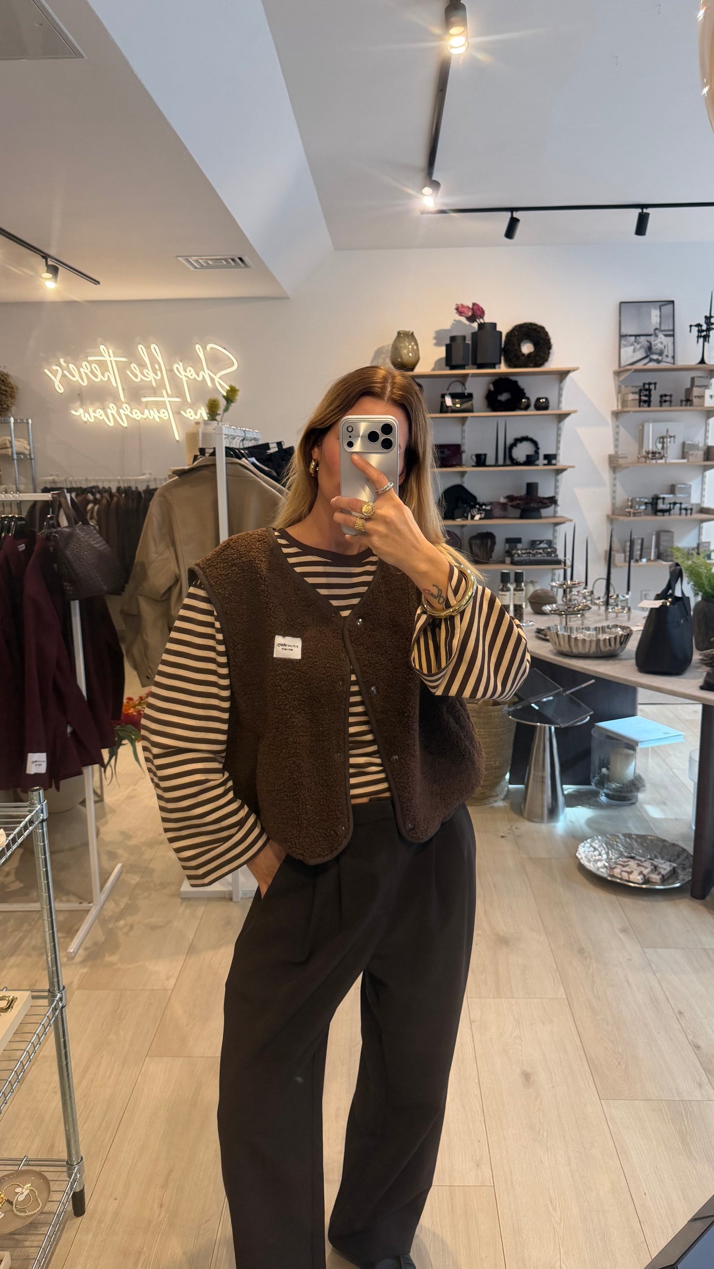 Shirt Aleska braun