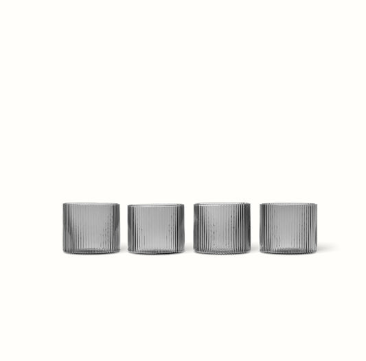 Ripple low glasses smokes grey