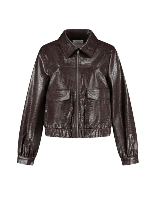 LARA JACKET | BROWN, Studio Amaya