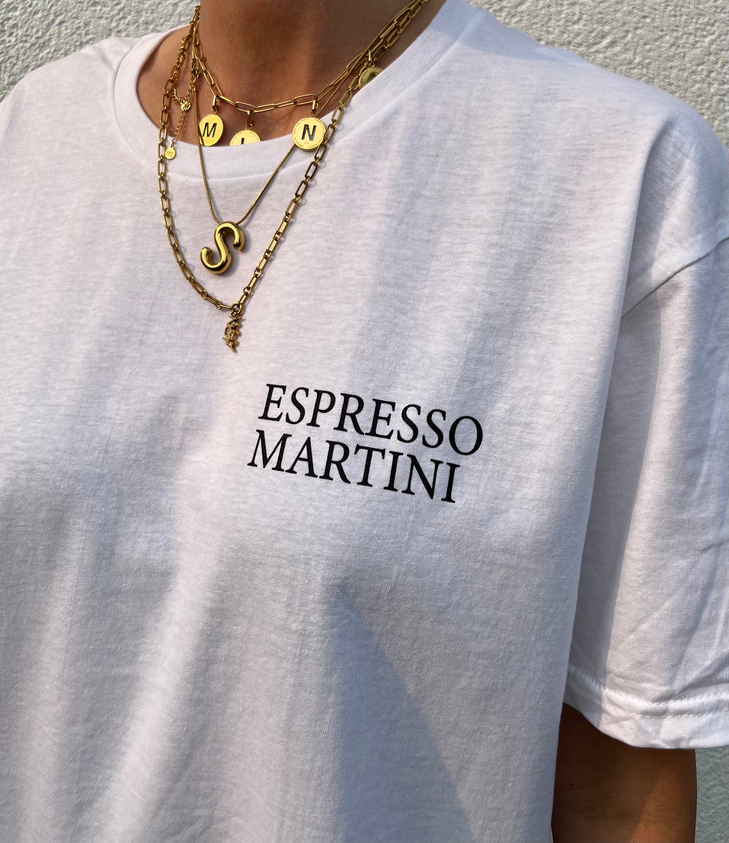 T-Shirt Espresso Martini weiß