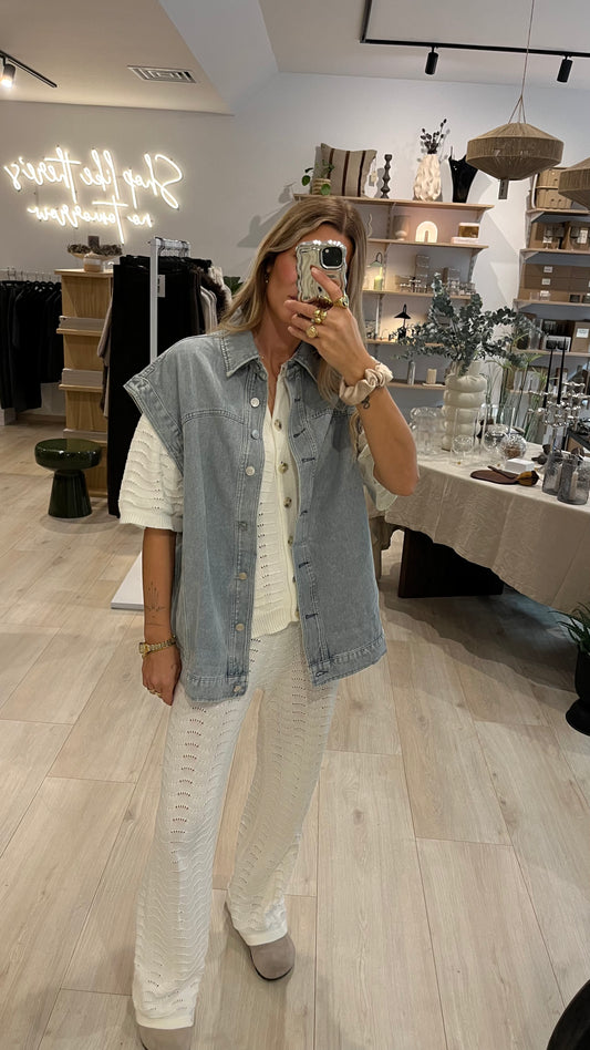 Jeansweste Mila