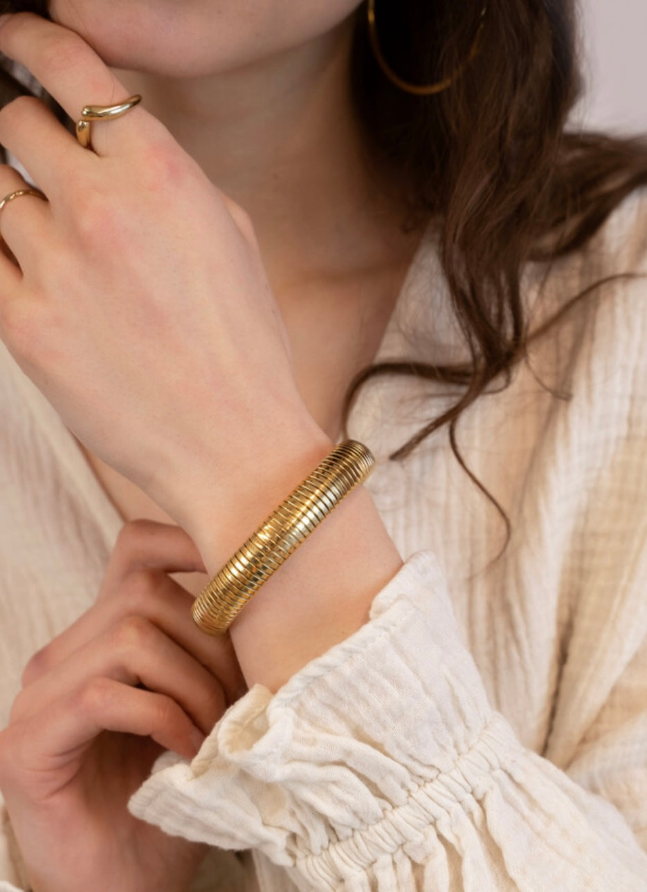 Elastischer Armreif Bold