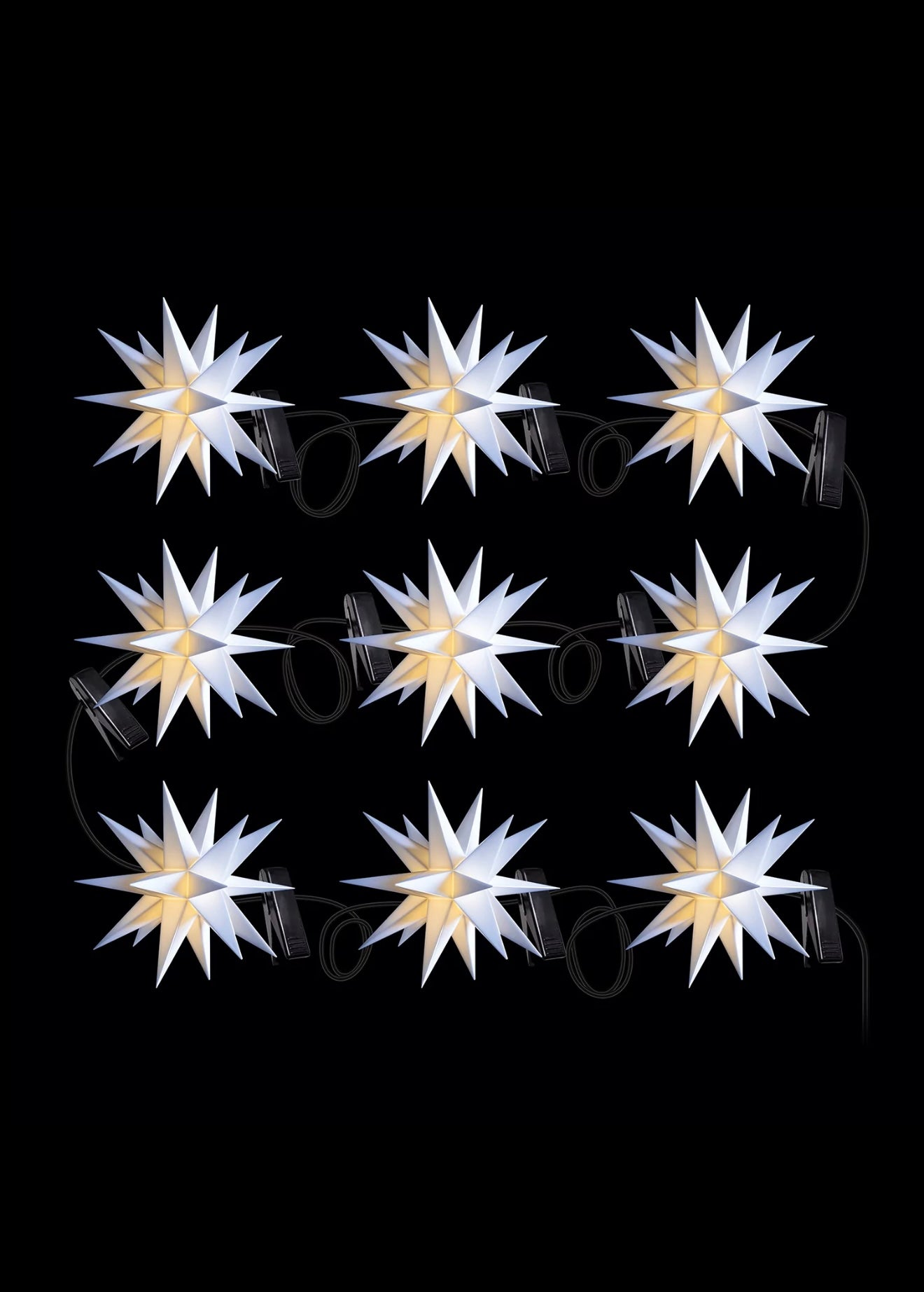 Lichterkette 9 Babysterne