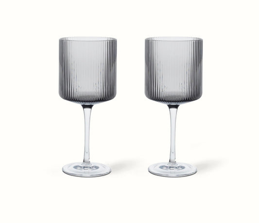 Ripple Red Wine Glasses