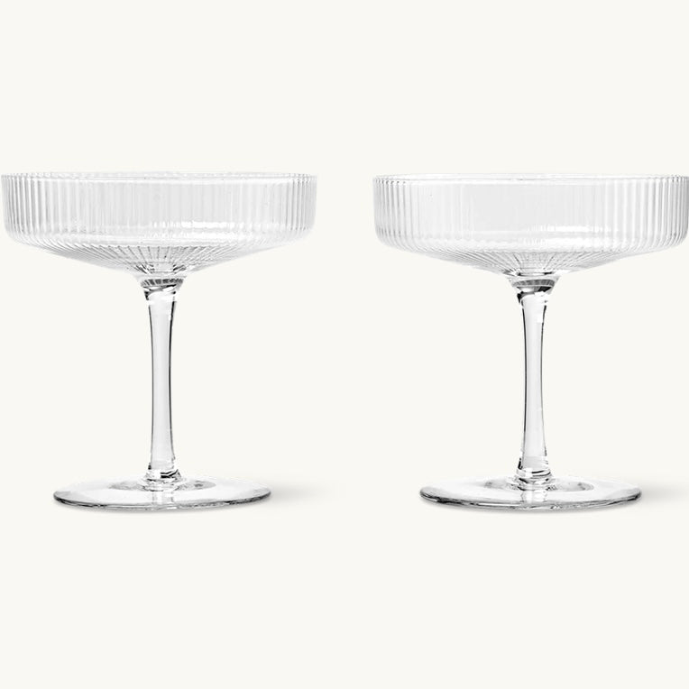 Ripple Champagnergläser 2er Set