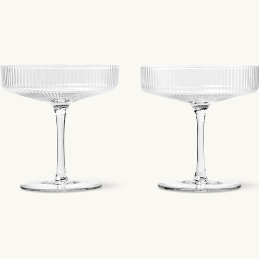 Ripple Champagnergläser 2er Set