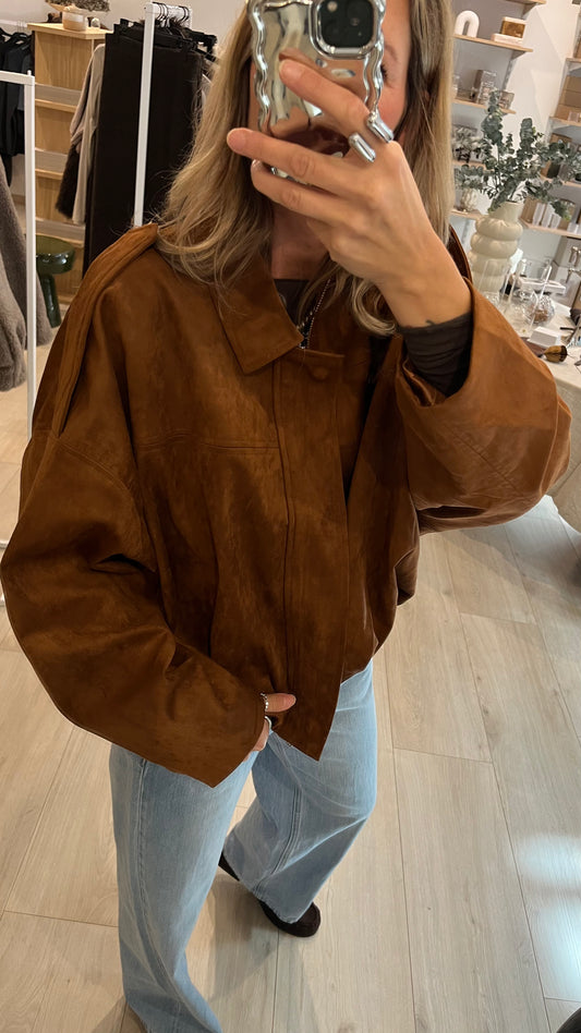 Jacke Lumi Cognac