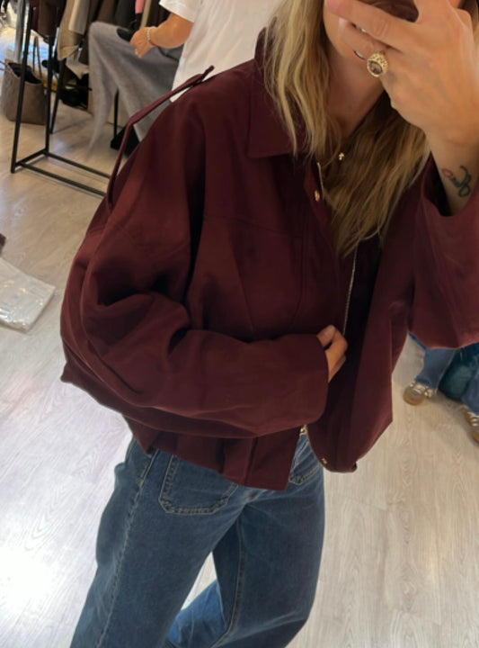 Jacke Lumi Bordeaux