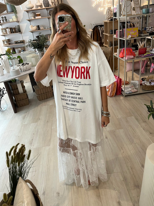 Oversized Shirt New York
