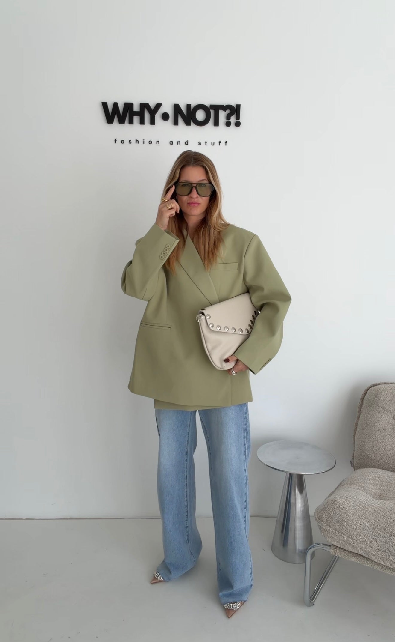 Blazer Jasmin light olive
