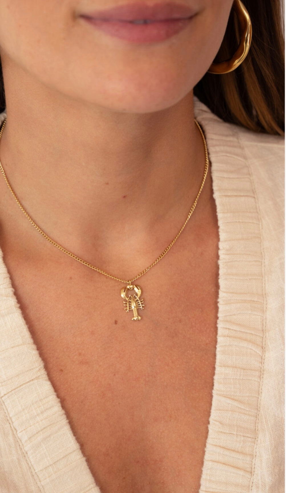 Kette Hummer Gold