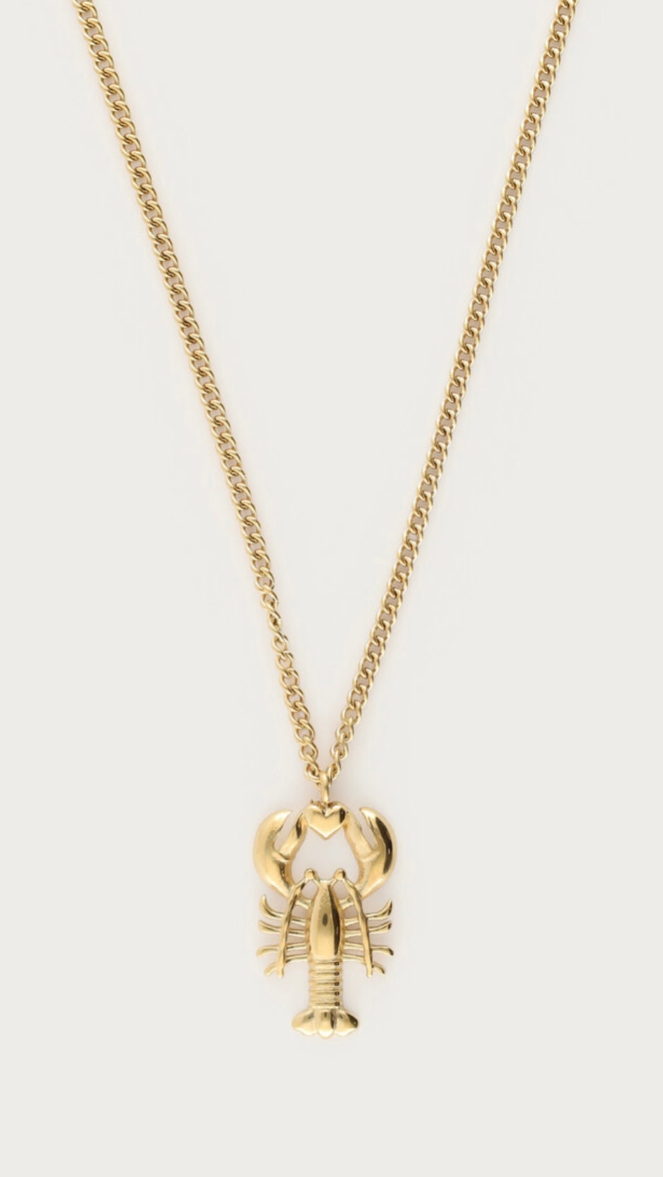 Kette Hummer Gold