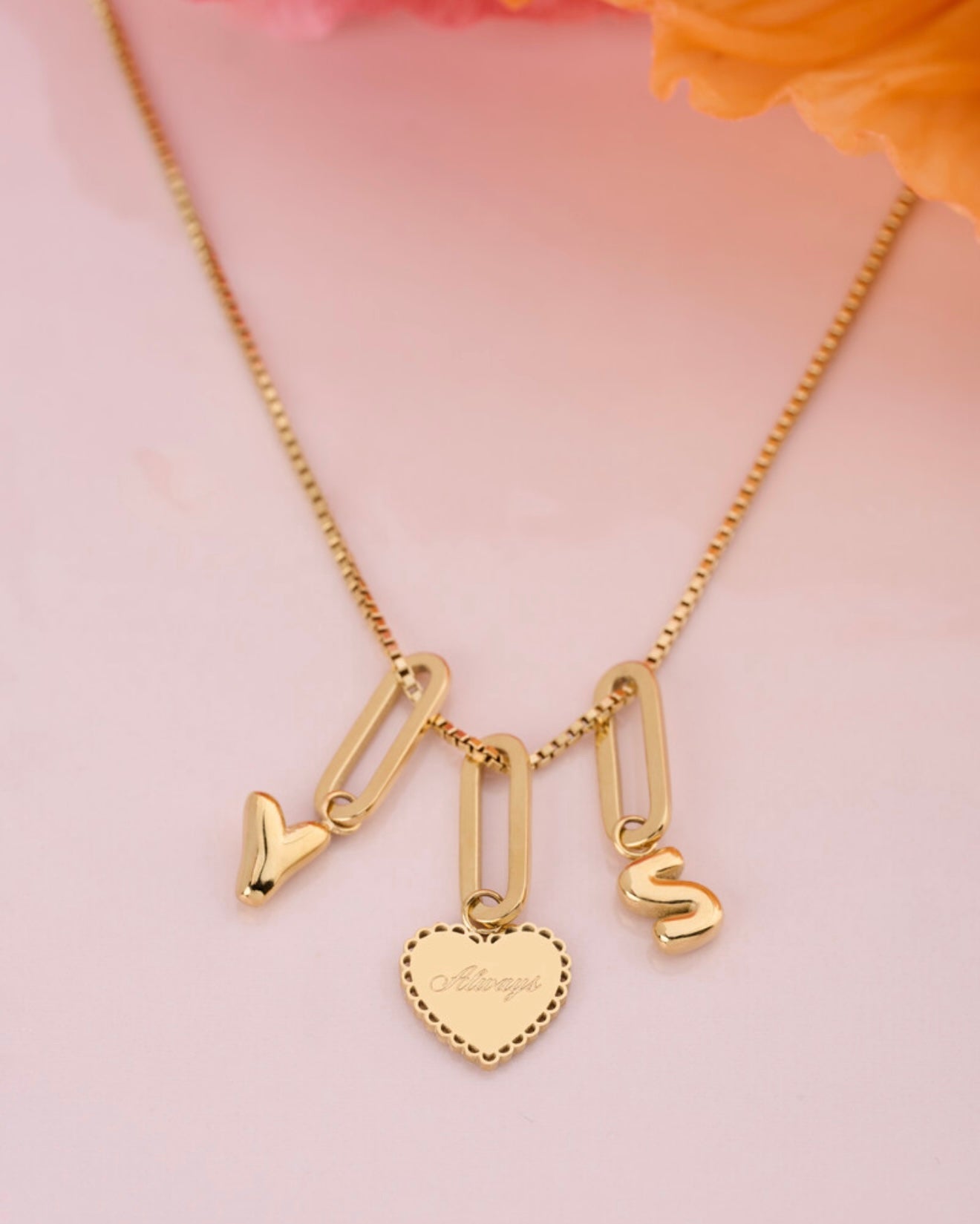 Love Kette Kurz