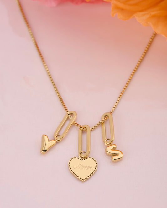 Love Kette Kurz