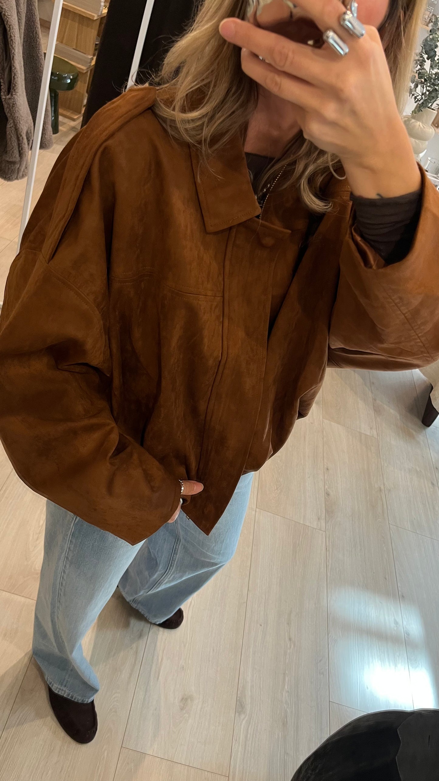 Jacke Lumi Cognac