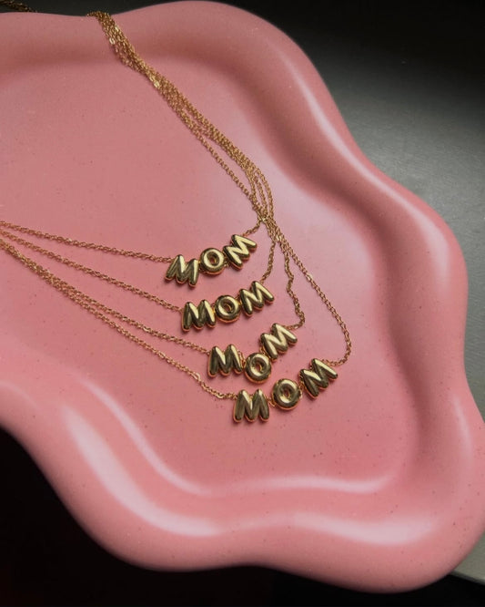 Kette MOM Silber/gold