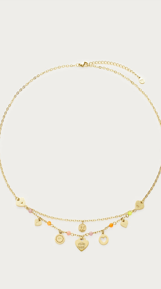 Kette mit Herz Charmes
