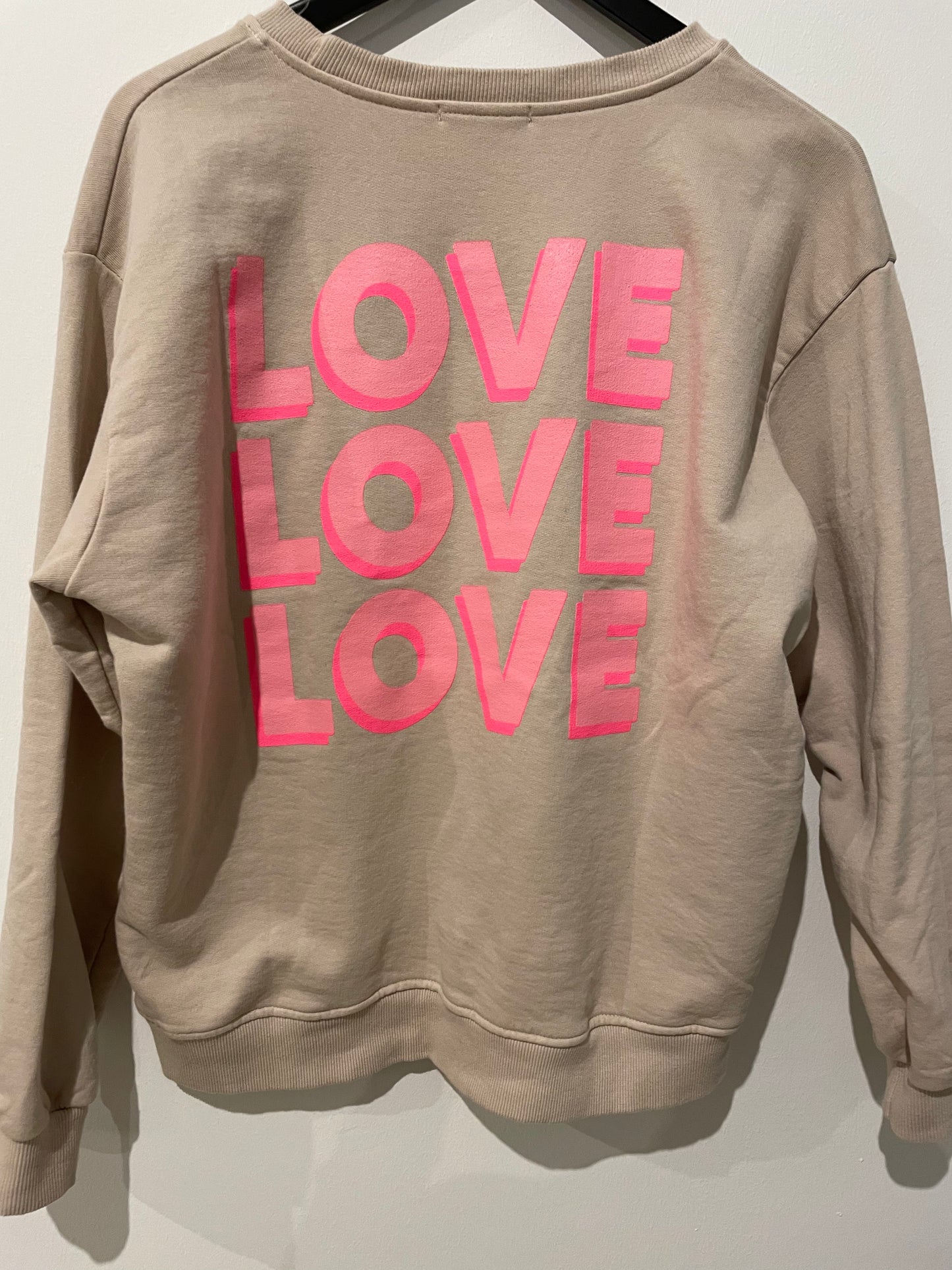 Love Pullover beige