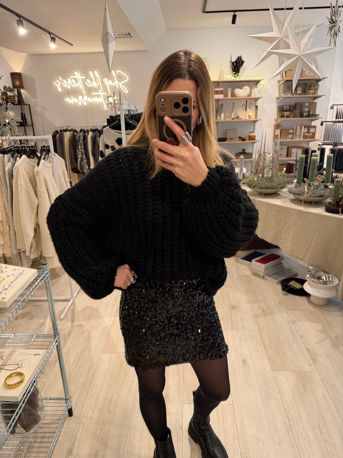 Rock Glamour schwarz