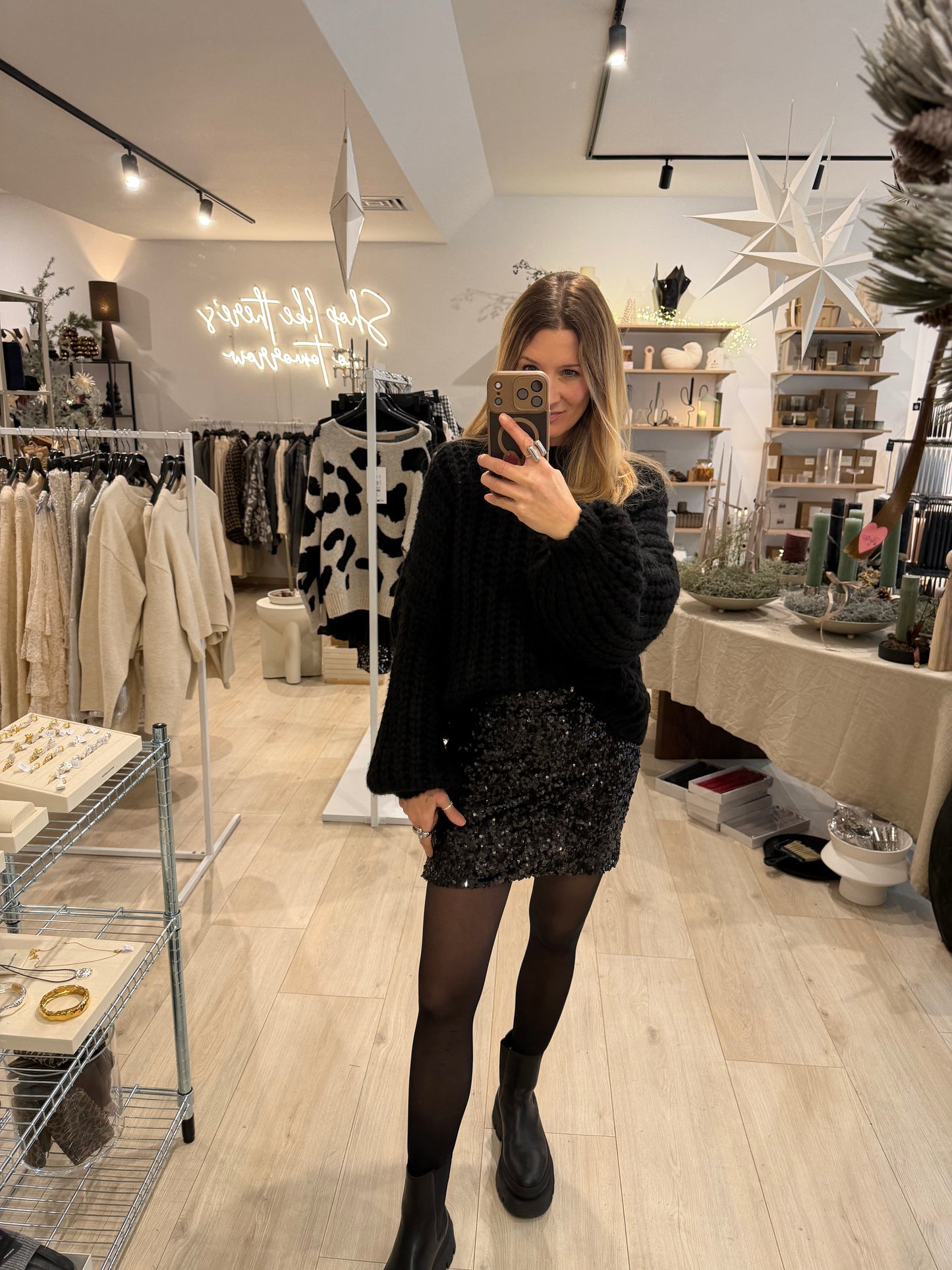 Rock Glamour schwarz