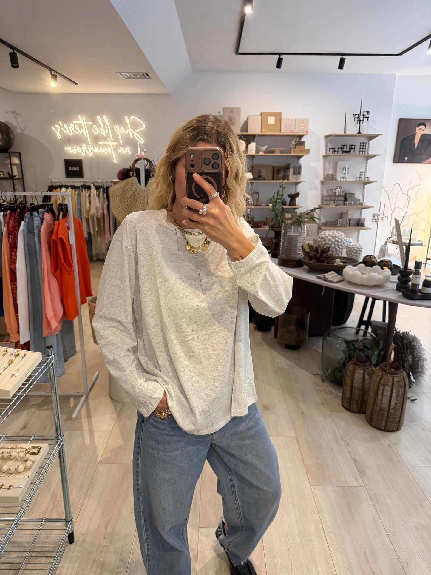 Longsleeve light grey