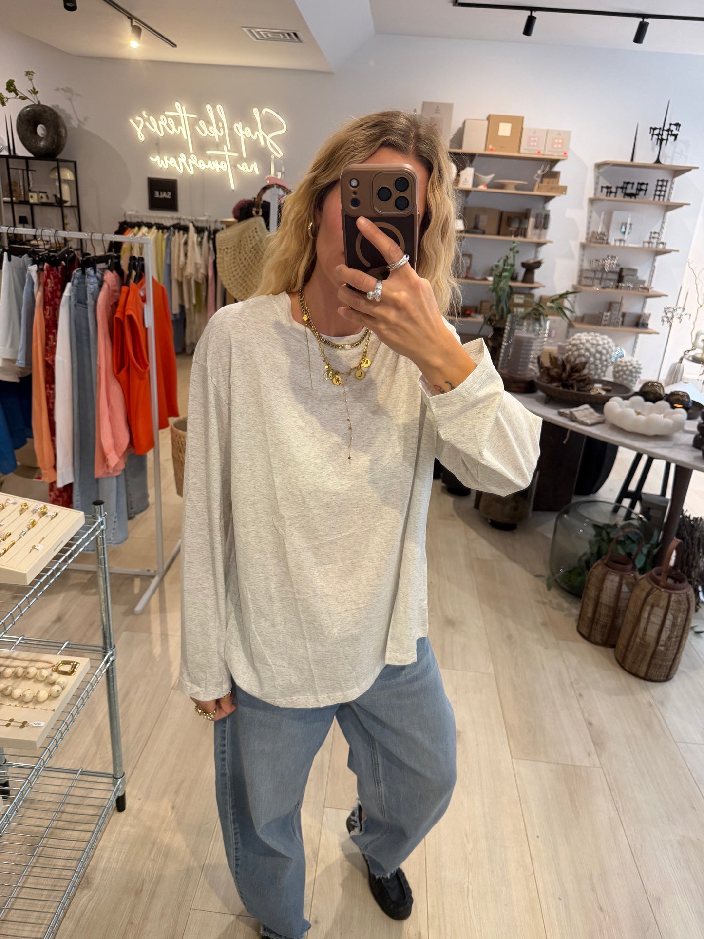 Longsleeve light grey