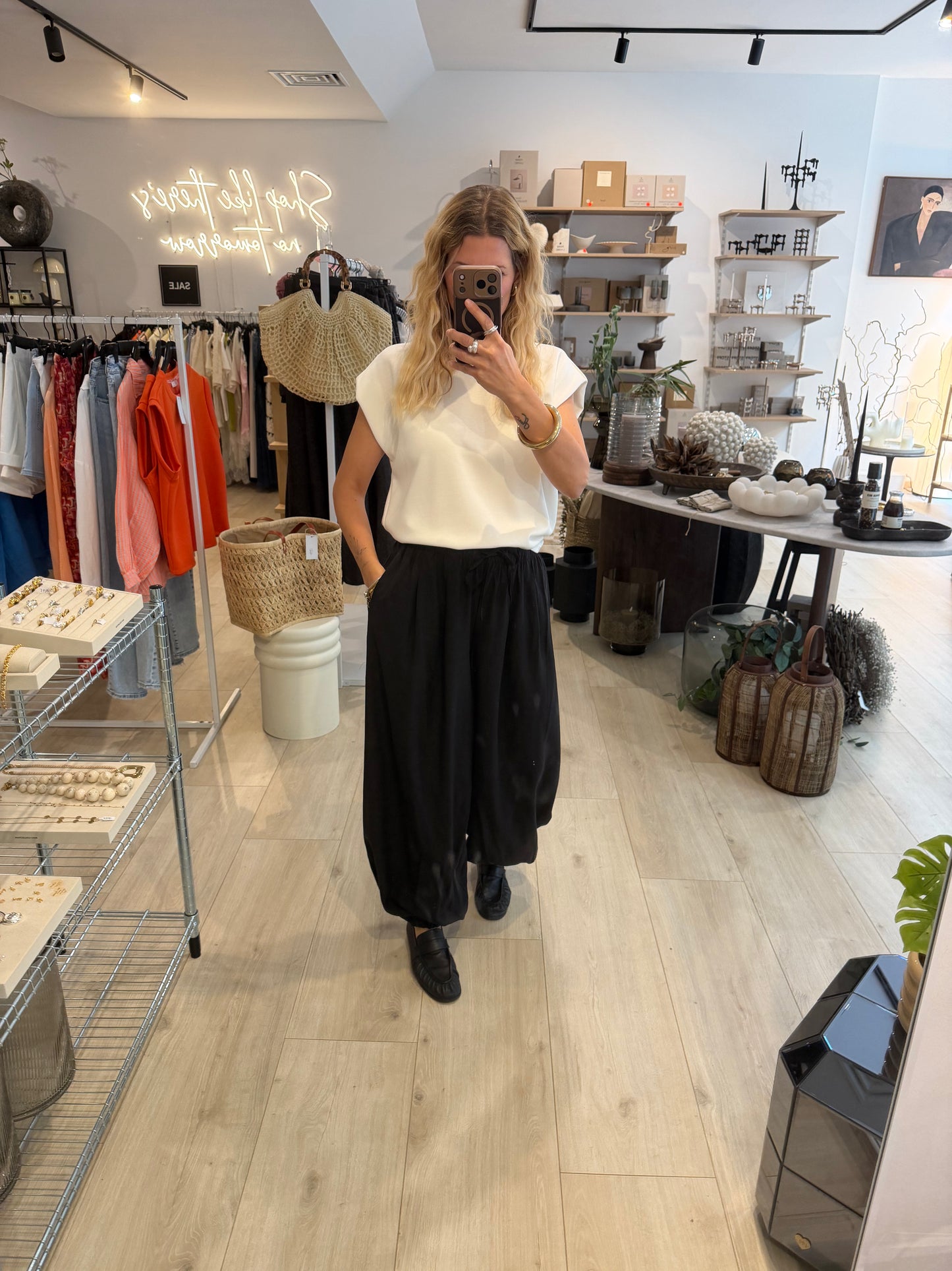 Pumphose schwarz