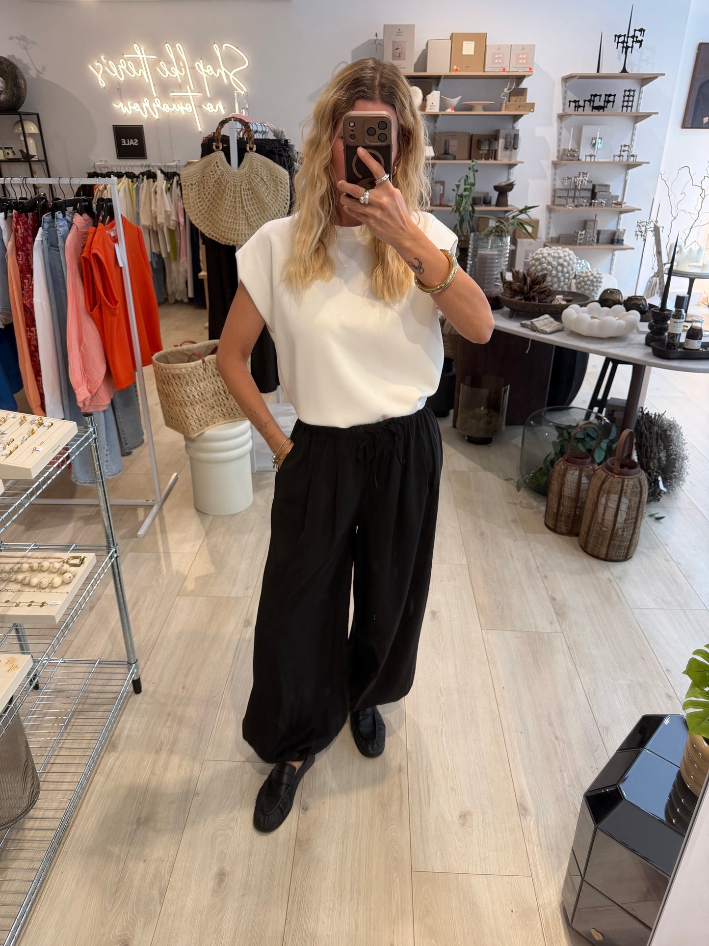 Pumphose schwarz