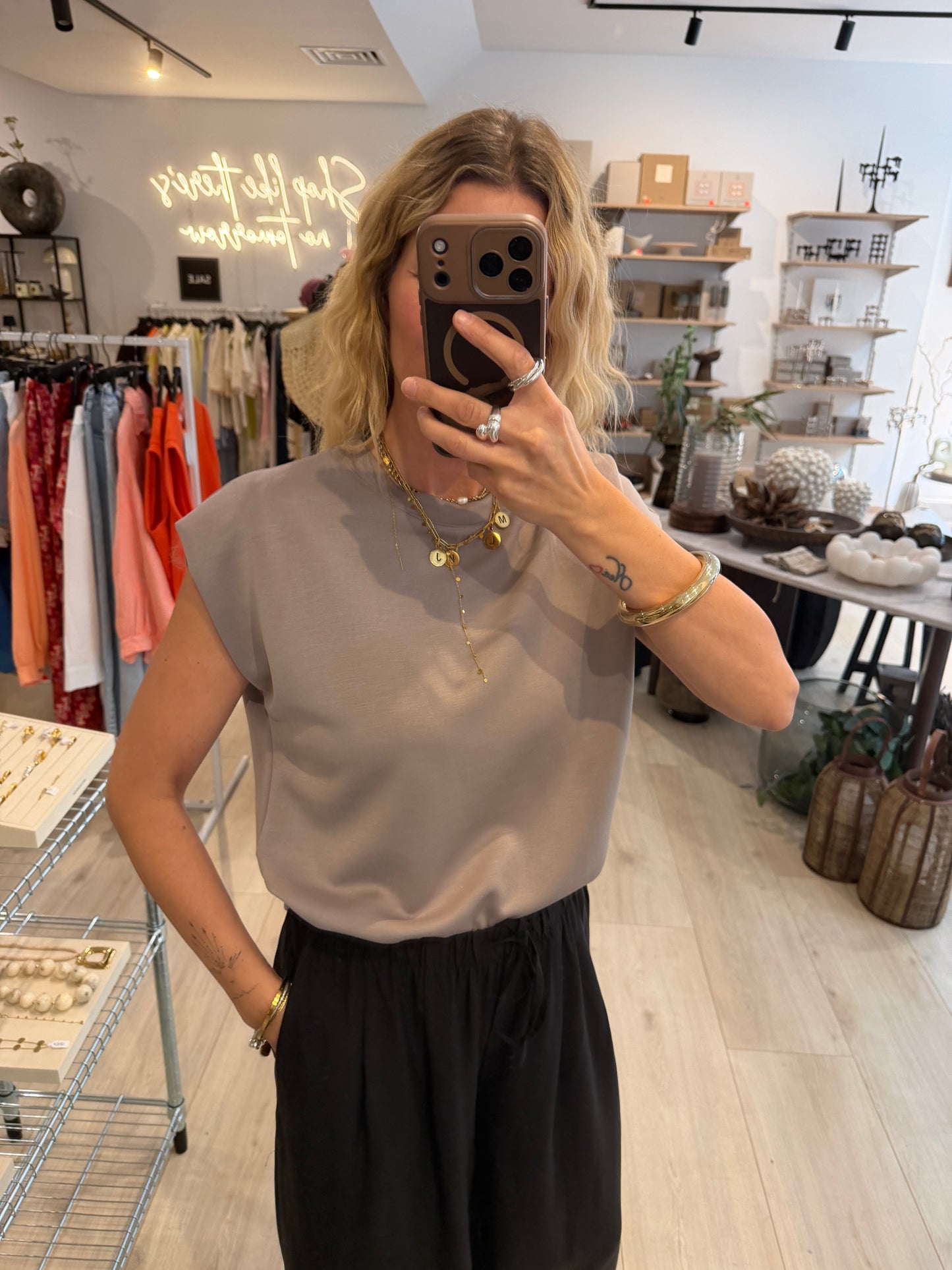 Buttershirt taupe