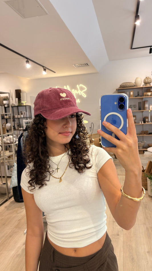Basecap Bordeaux