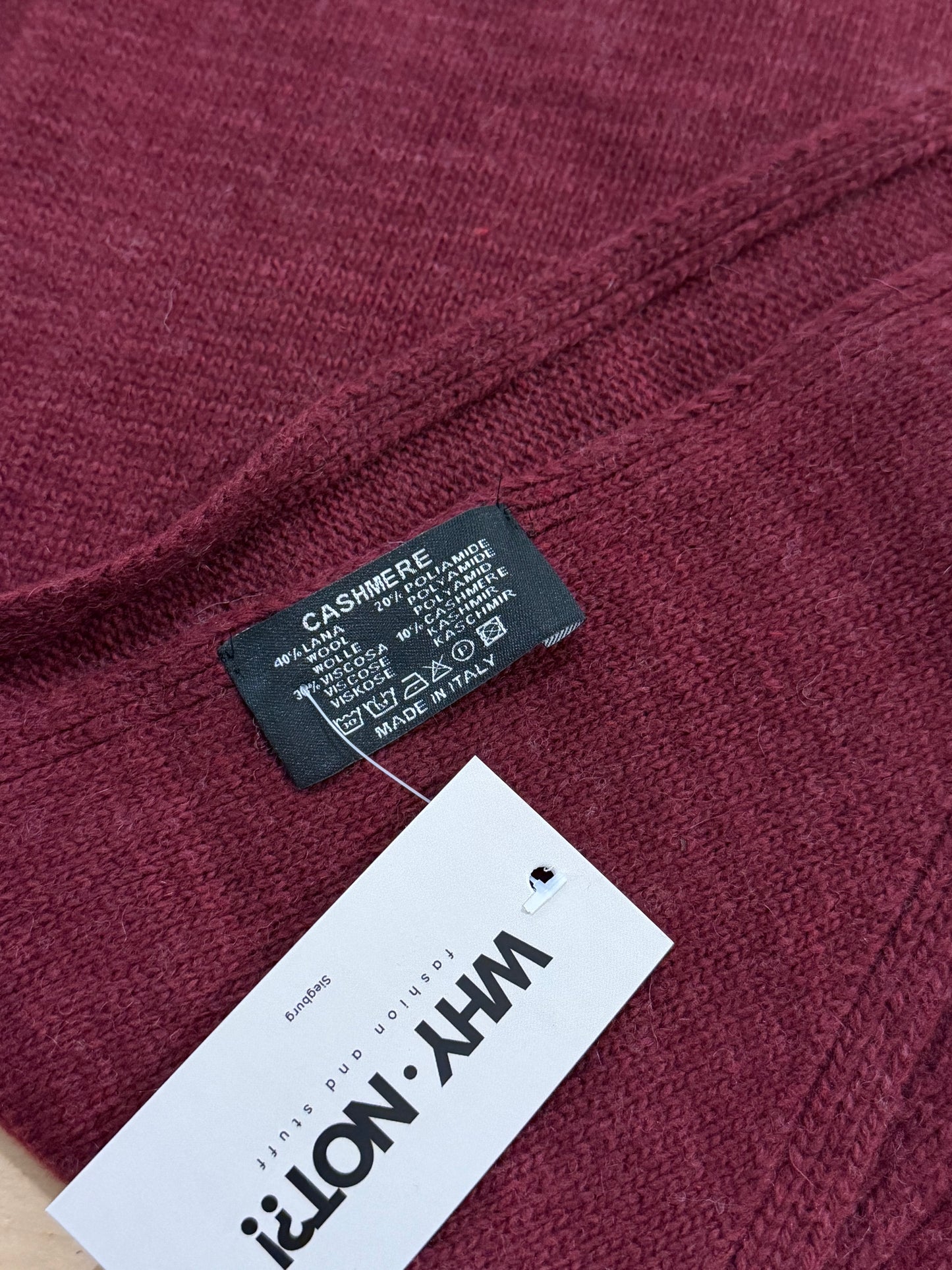 Dreieckstuch Bordeaux