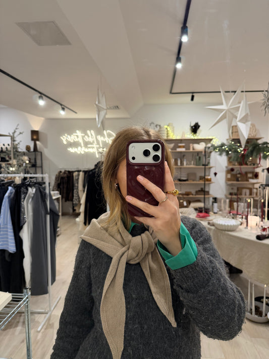 Dreieckstuch Taupe