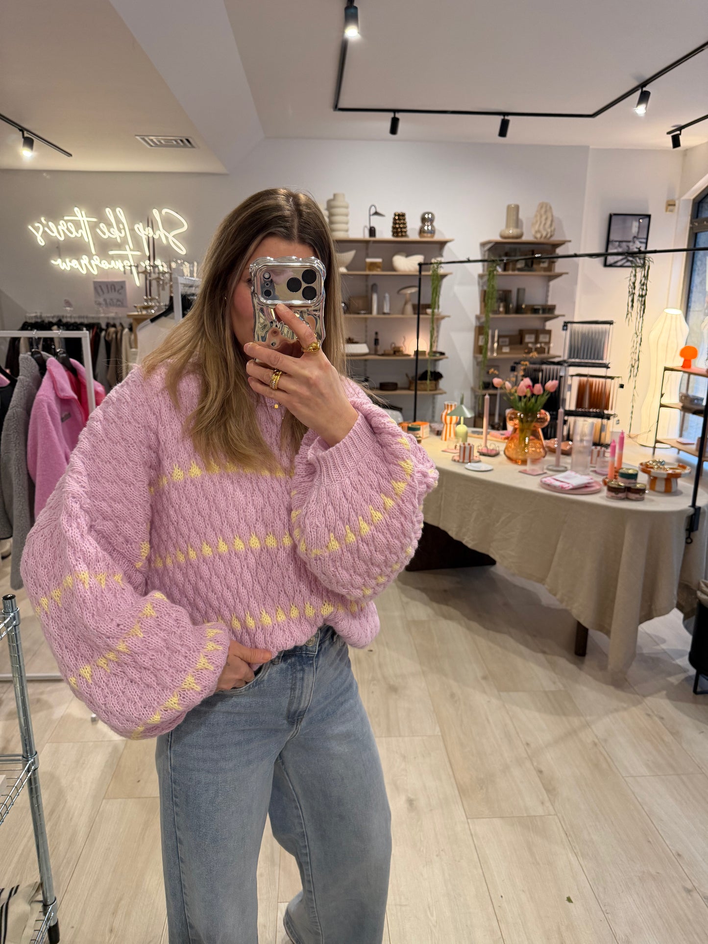 Pullover Nol light Flieder