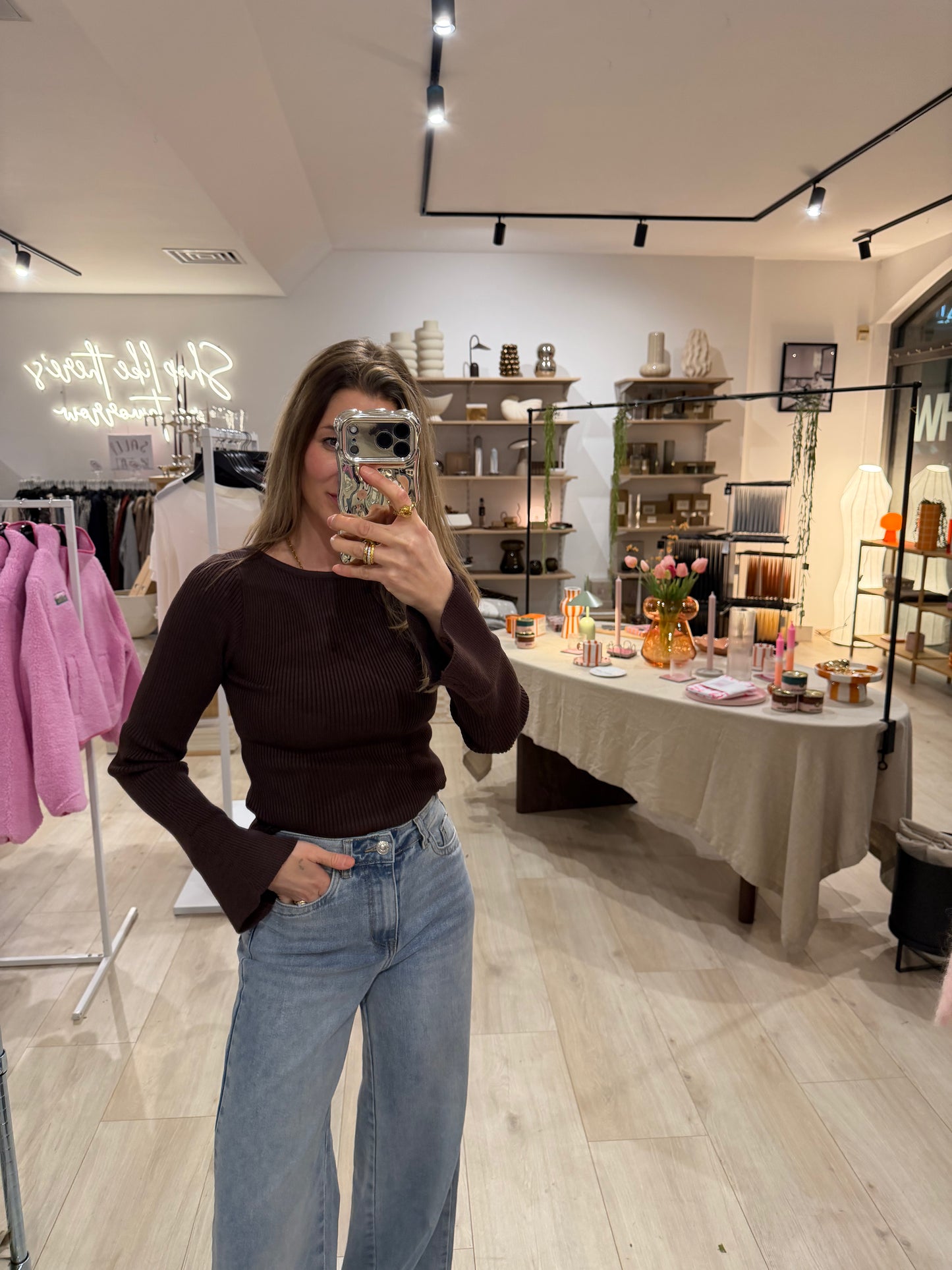 Shirt Corali braun