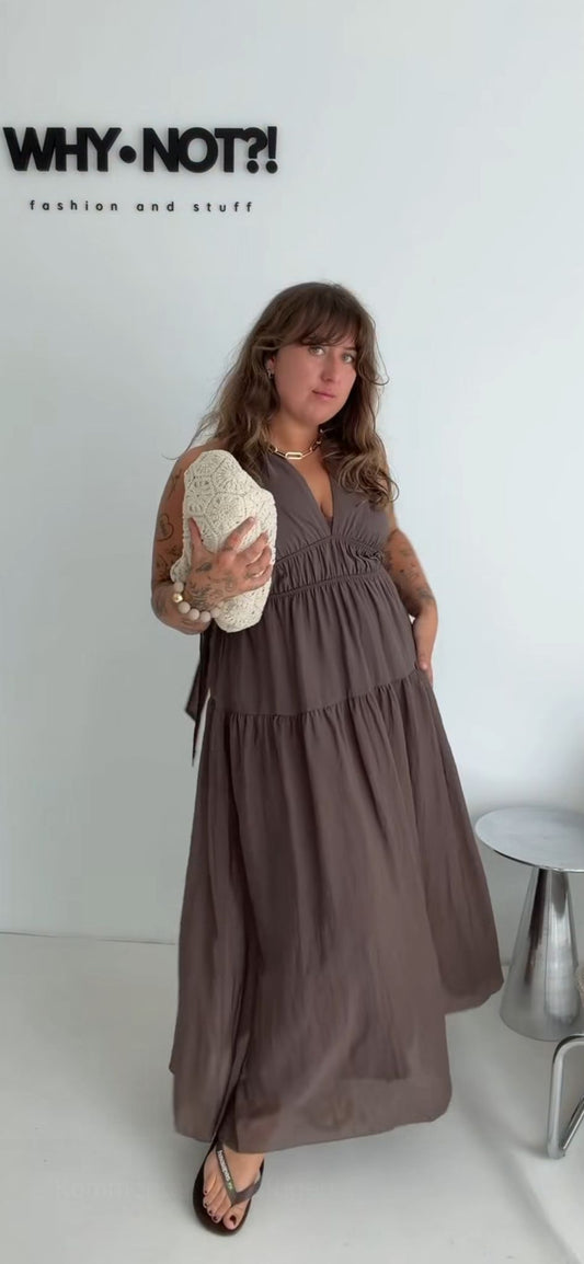 Kleid Sundowner braun