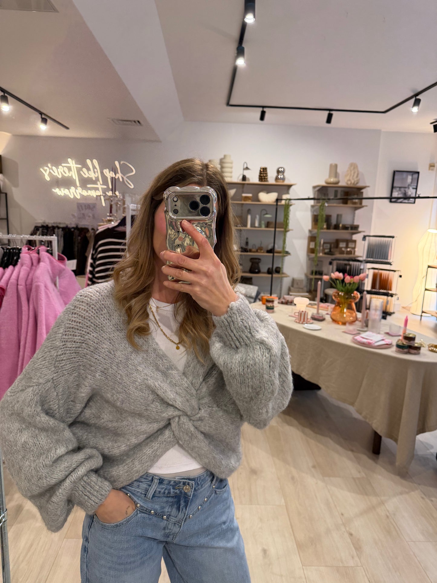 Pullover Era hellgrau