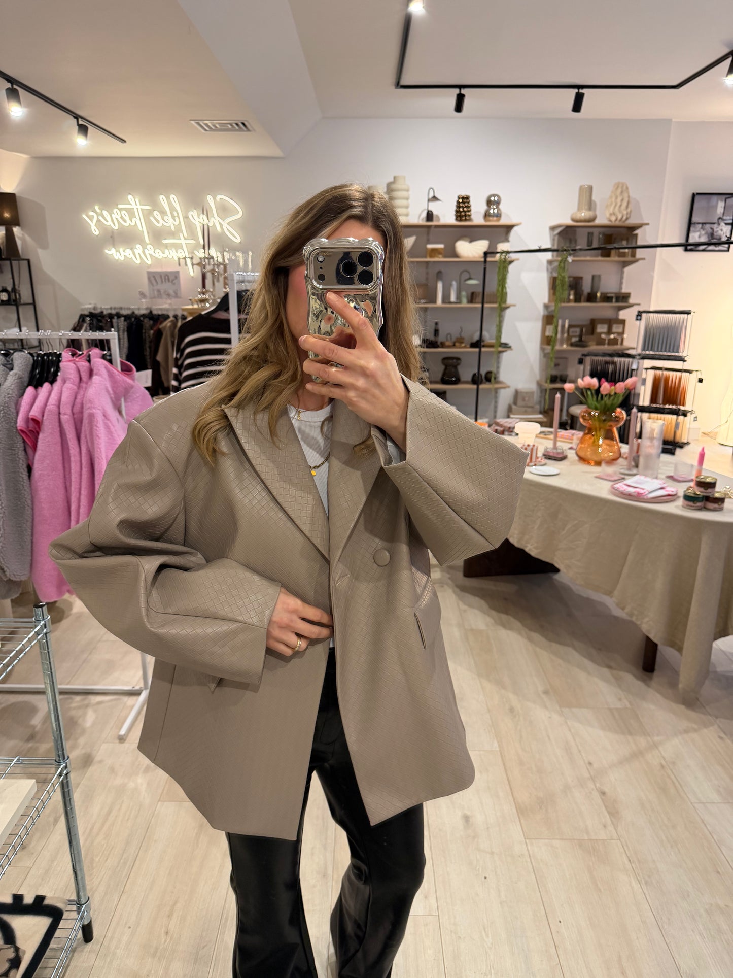 Jacke Pamela beige