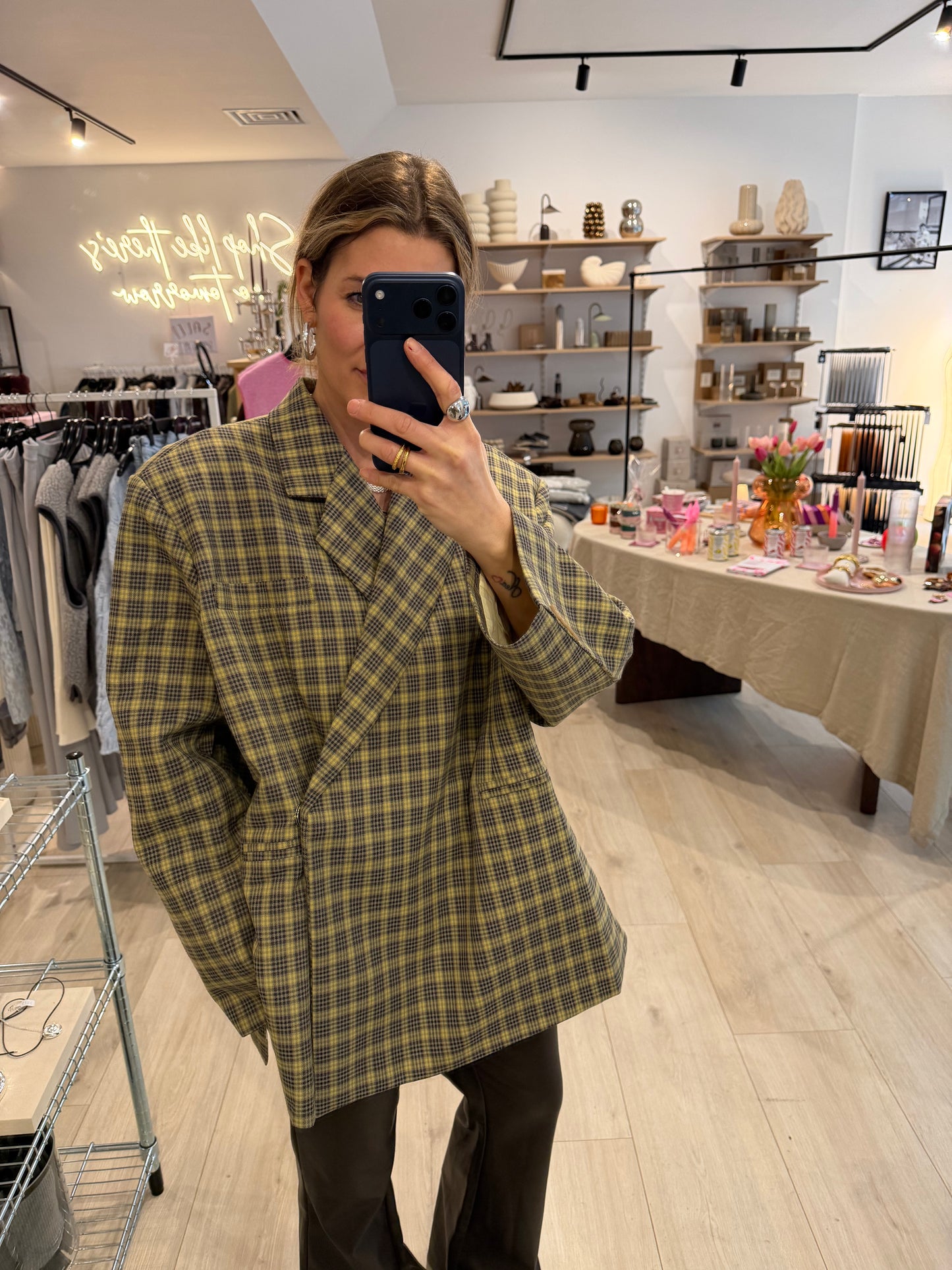 Blazer Jasmin kariert