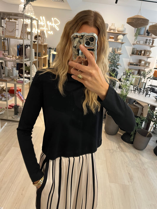 Basicshirt schwarz