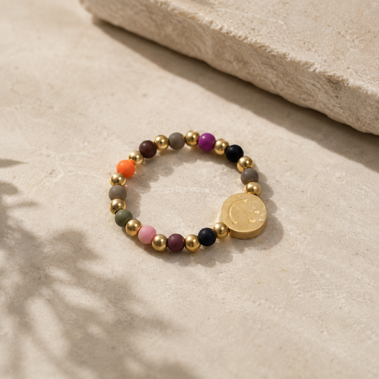 Ring Smiley bunt