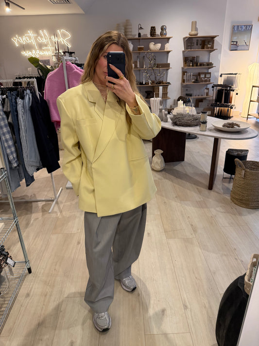 Blazer Jasmin butter yellow