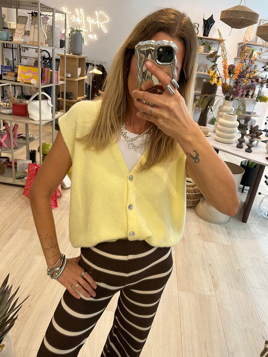 Wollweste Butteryellow