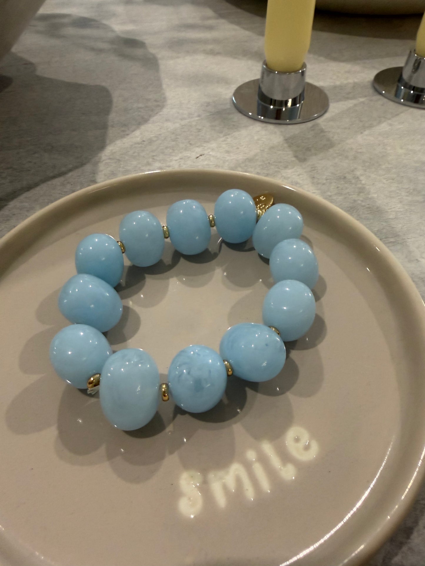 Armband blau