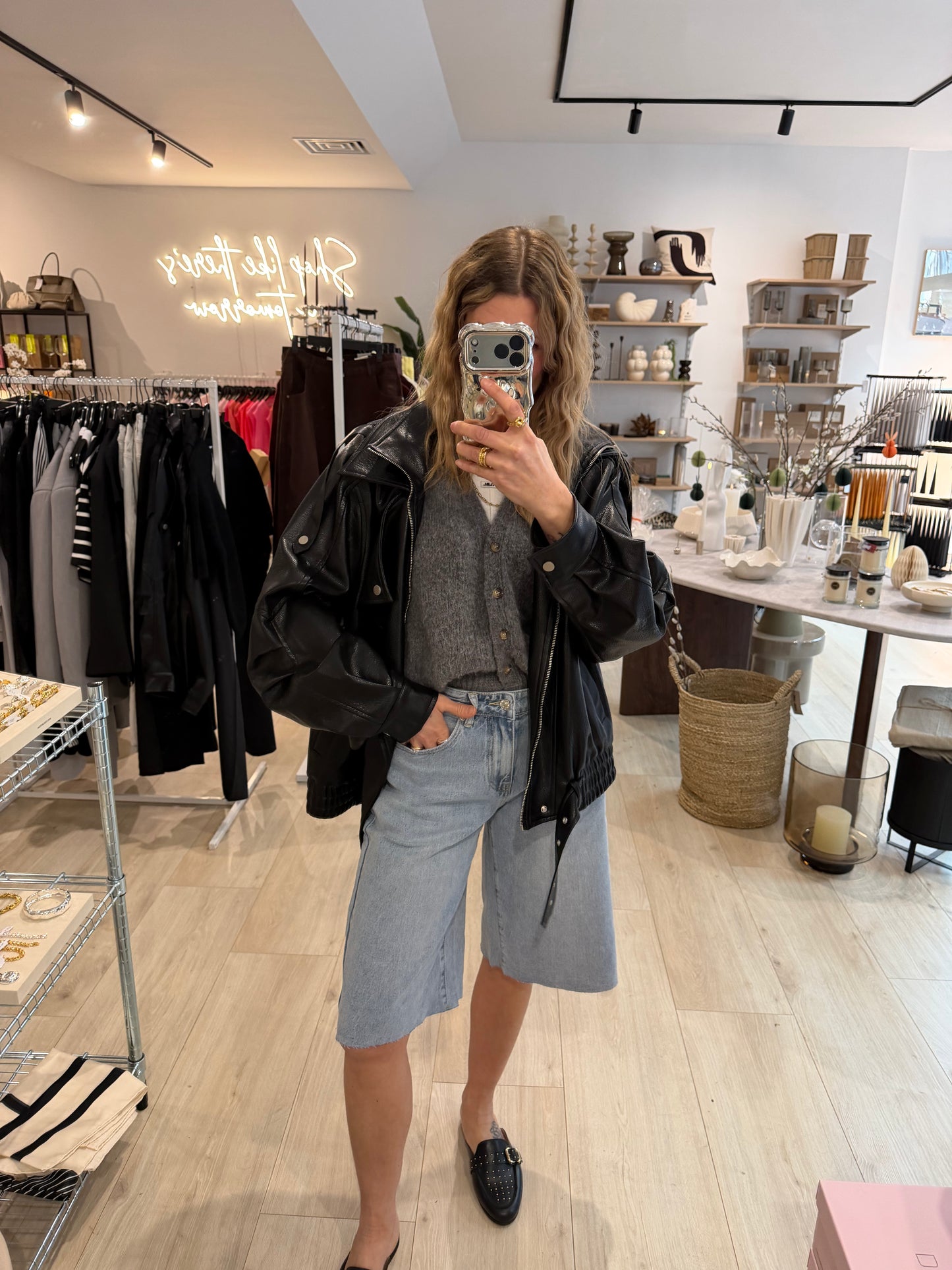 Denim Bermuda