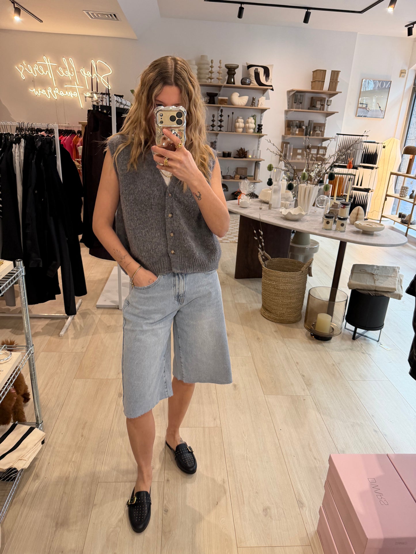 Denim Bermuda