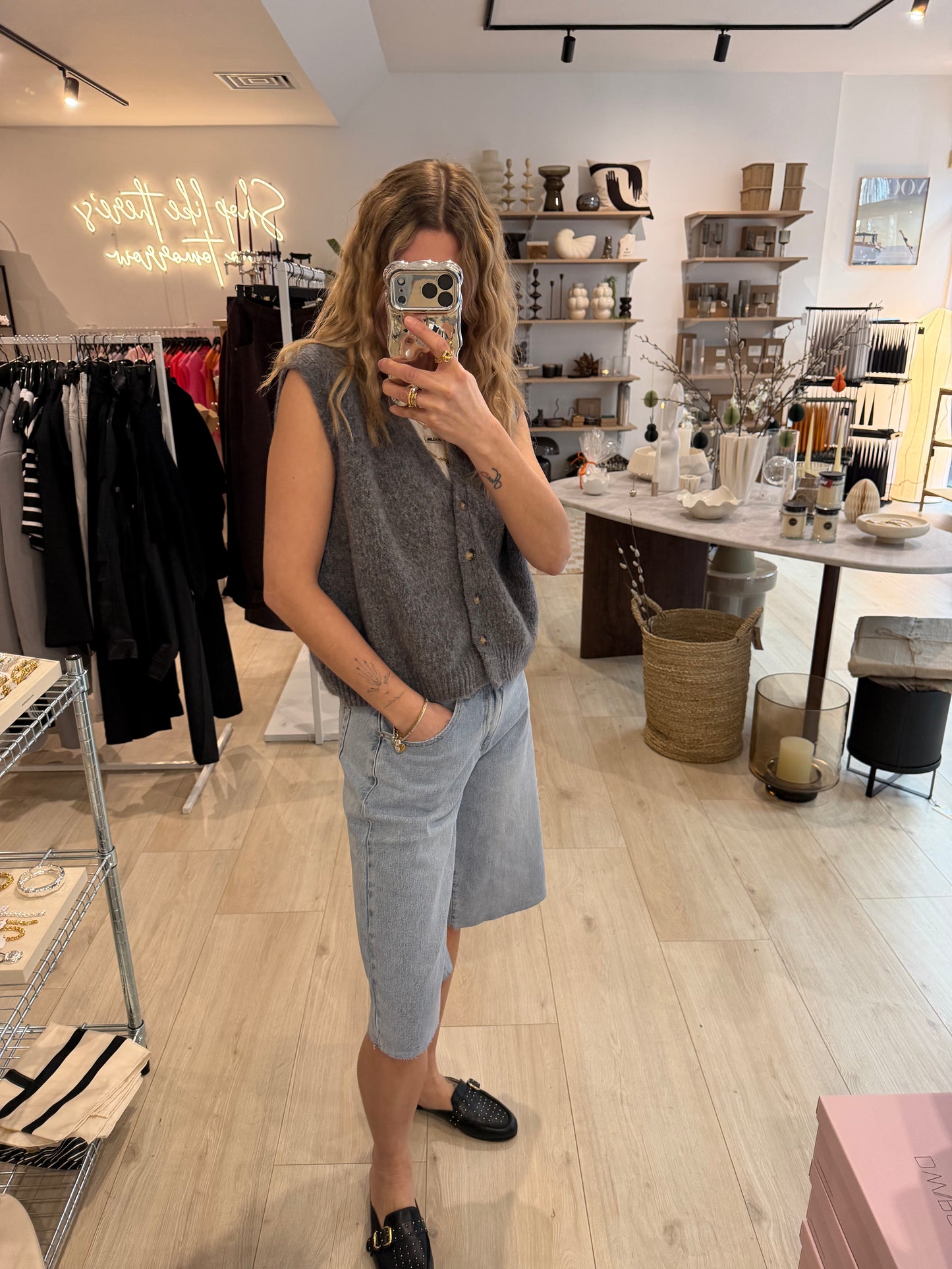 Denim Bermuda