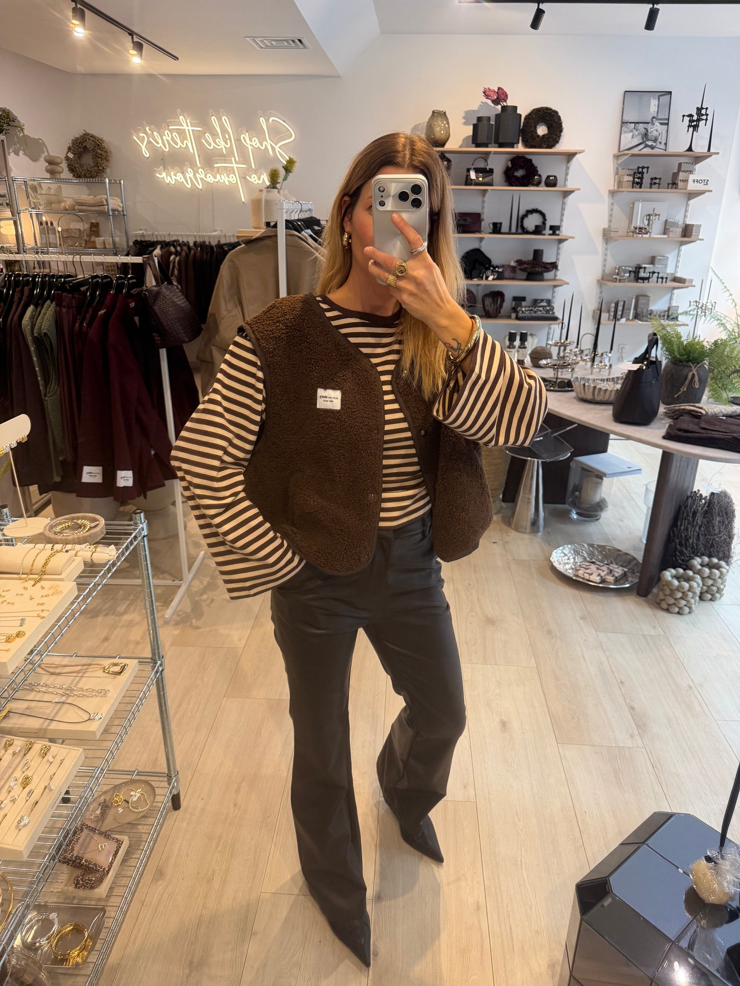 Shirt Aleska braun